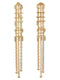 Chloé Lettering Pendant Earrings
