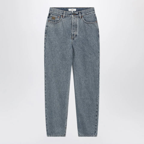 Chloé Light indigo high-waisted tapered jeans