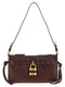 Chloé Paddington Sling Burgundy Mini Clutch