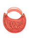 Chloé Summer Banana rafia mini hobo bag