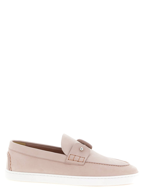 Christian Louboutin Loafers With Chambeliboat Metal Detail