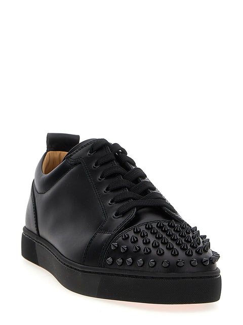 Christian Louboutin Louis Junior Spikes Flat Sneakers