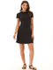 Claudia Luxe Jersey 2-Way Twist Dress