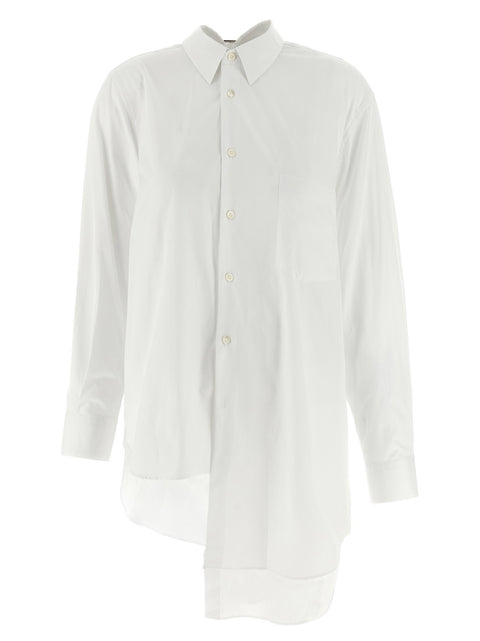 Comme Des Garcons Asymmetric Hem Shirt
