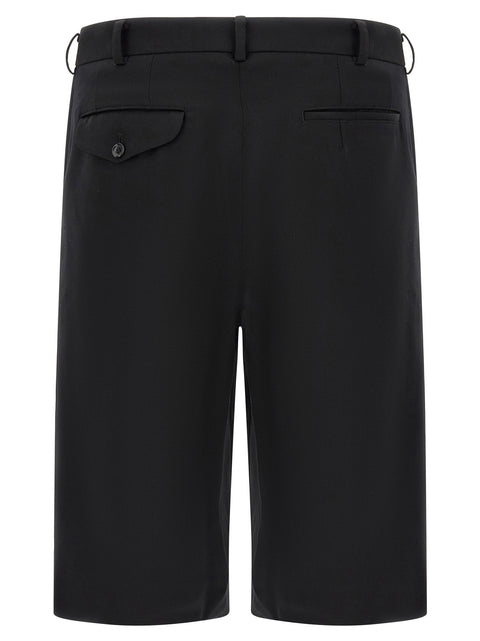 Comme Des Garçons Homme Plus Zip Bermuda Shorts
