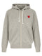Comme Des Garçons Play Hoodie With Heart Patch