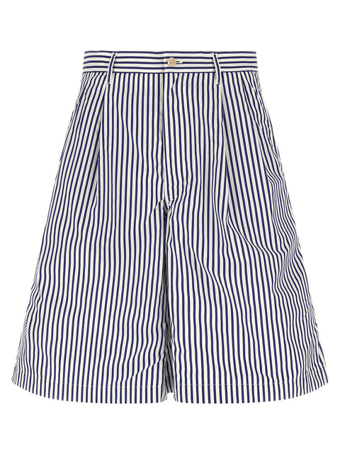 Comme Des Garcons Shirt Cotton Bermuda Shorts