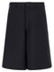 Comme Des Garcons Shirt Zip Bermuda Shorts