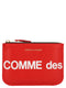 Comme Des Garcons Wallet Huge Logo Purse