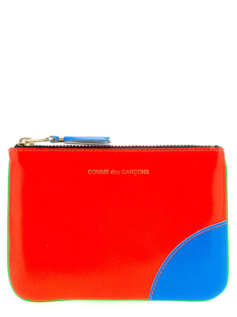 Comme Des Garcons Wallet Super Fluo Card Holder