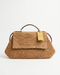 LAHADY Tea RAFFIA shoulder bag