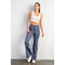 Cotton Stretch Twill Double Button Up Flared Pants Mineral-Pants-Rae Mode-S-Urbanheer