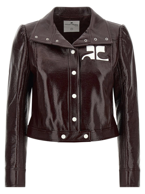 Courreges Reedition Vinyl Jacket