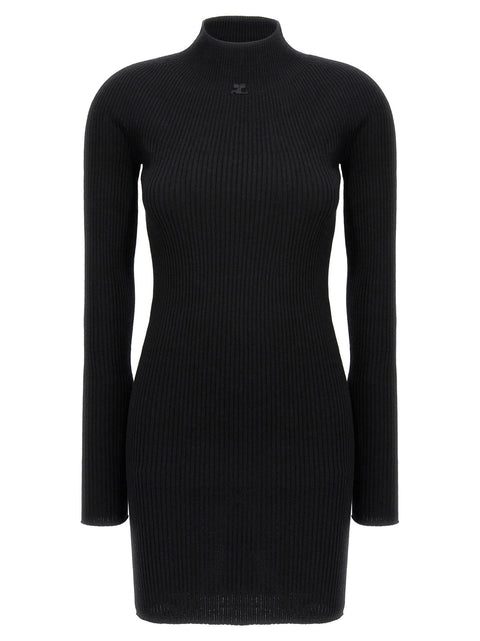 Courreges Solar Light Rib Dress