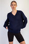 Cozy Cashmere V-Neck Sweater