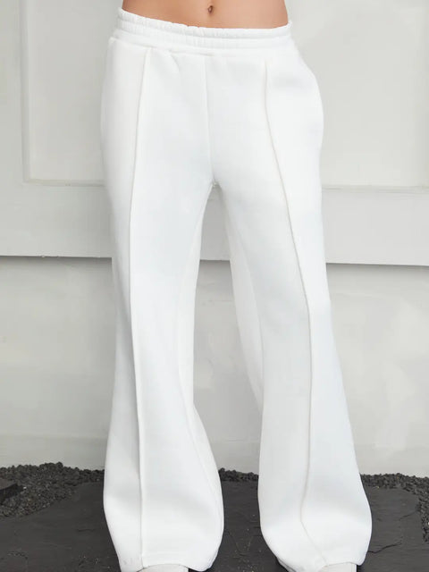 Cozy Fleece Wide Leg Pant