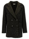 P.A.R.O.S.H. Animal Print Double-breasted Blazer