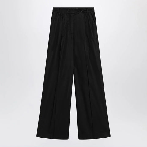 DEPARTMENT 5 Wide black cotton pants