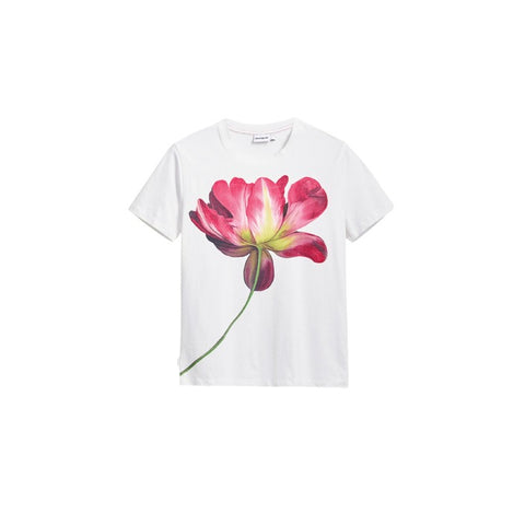 Desigual Women T-Shirt-DESIGUAL-White-XS-Urbanheer