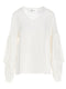 Di.la3 Pari' Puff-sleeve Silk Shirt