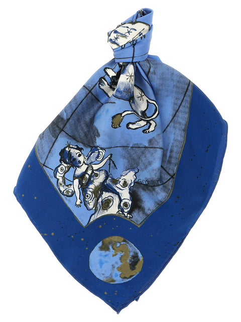 Diane Von Furstenberg Zodiac Flag Scarf