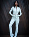 Directional Rib Bootcut Pant Jls Bright White