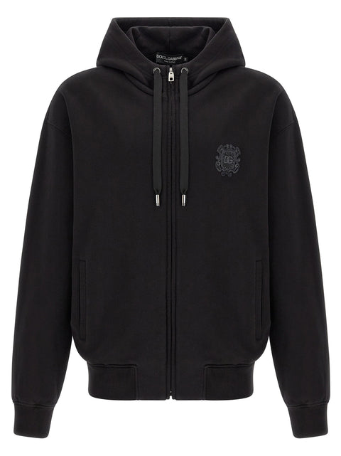 Dolce & Gabbana Coat Of Arms Logo Hoodie