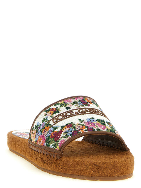 Dolce & Gabbana Cross-stitch Espadrilles
