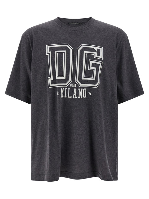 Dolce & Gabbana Flocked Print T-shirt
