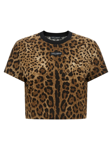 Dolce & Gabbana Leo Cropped T-shirt