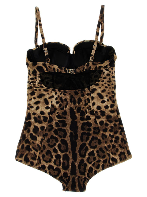 Dolce & Gabbana Leopardo One-piece Swimsuit