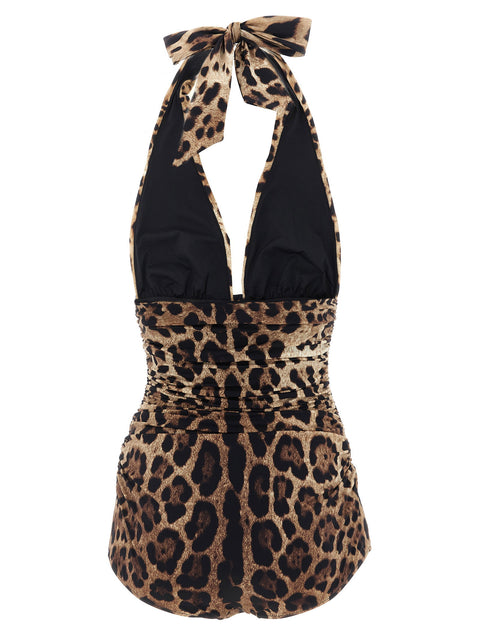 Dolce & Gabbana Leopardo One-piece Swimsuit