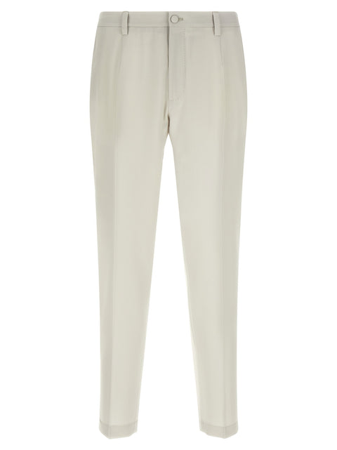 Dolce & Gabbana Poplin Wool Pants