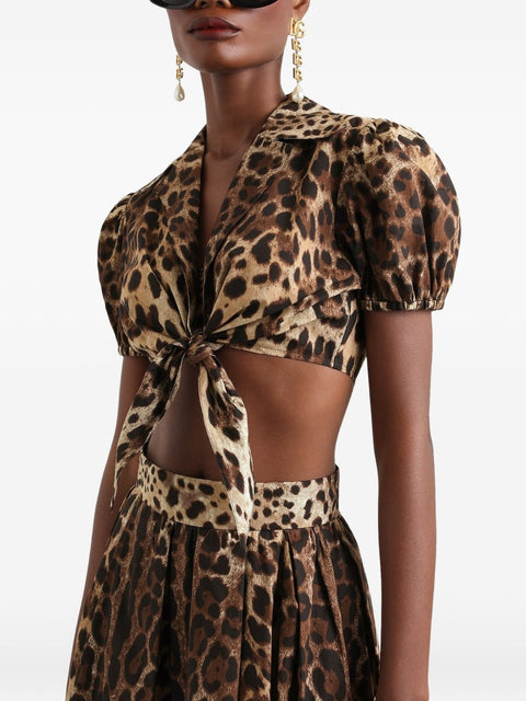 Dolce & Gabbana Shirts LEOPARD PRINT