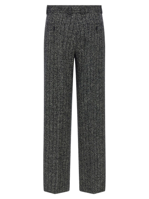 Dolce & Gabbana Striped Wool Pants