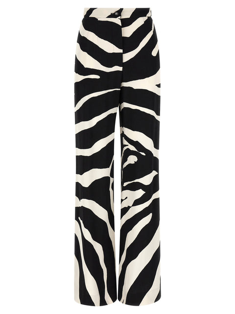 Dolce & Gabbana Zebra Print Palazzo Pants