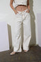 Drawstring Detail Denim Pants