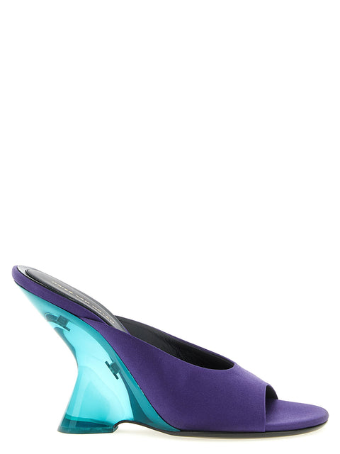 Dries Van Noten Satin Mules