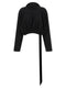 Drkshdw Cropped Hooded Top Long Sleeve Sweater