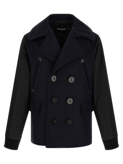 Dsquared2 Hybrid Peacoat Coat