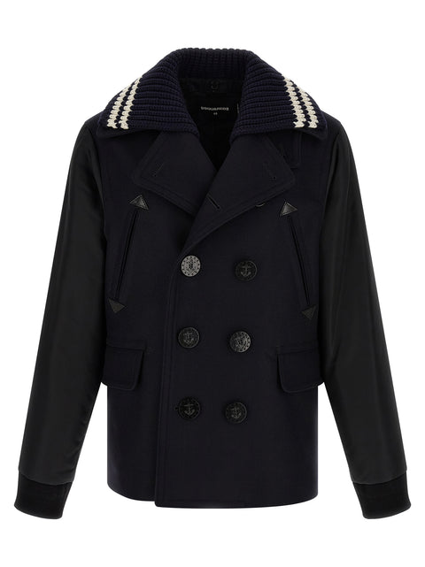 Dsquared2 Hybrid Peacoat Coat