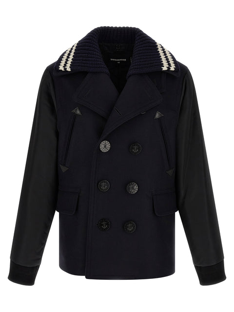 Dsquared2 Hybrid Peacoat Coat