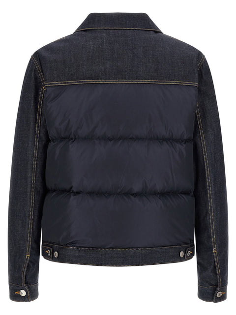 Dsquared2 Padded Hybrid Trucker Jacket
