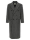 Dunst Grey Wool Double-breasted Coat