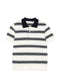 Dunst Striped cotton polo shirt