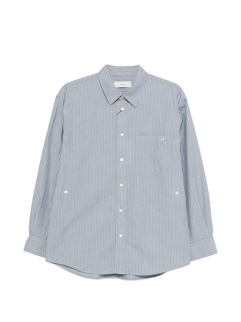 Dunst Striped cotton shirt