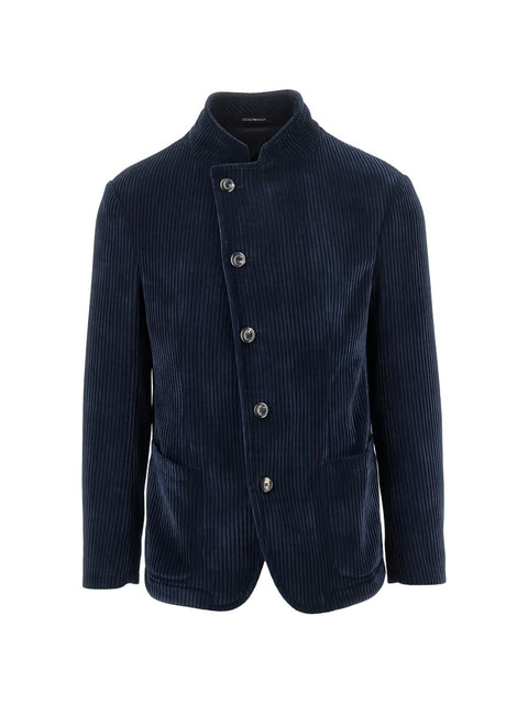 EMPORIO ARMANI CAPSULE Jackets NAVY