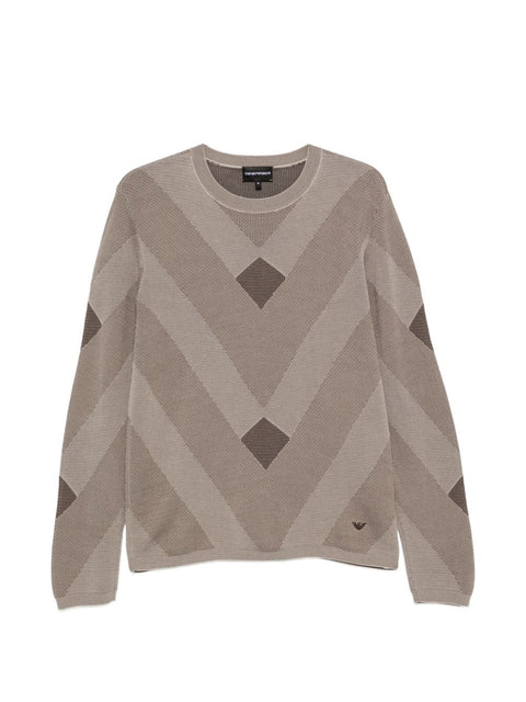 EMPORIO ARMANI CAPSULE Sweaters BROWN