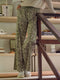 Eila Wild Floral Print Stretch Twill Wide Leg Cargo Pant