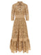 Elie Saab Floral Macramé Dress